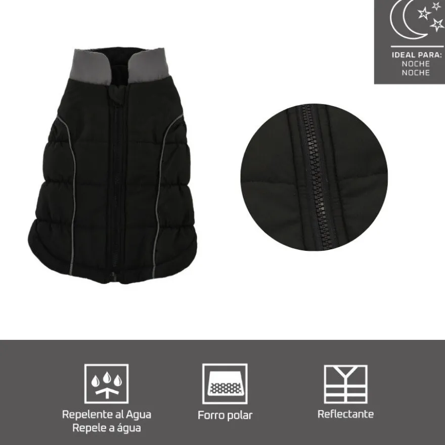 Outech Casaco Refletor Preto para cães