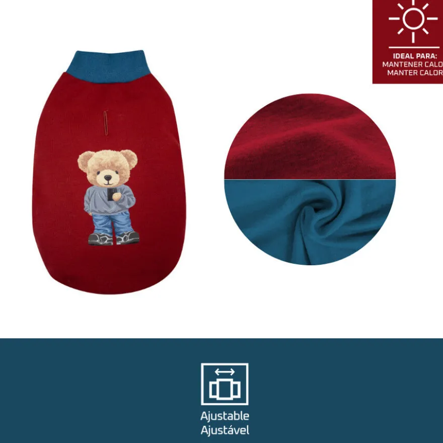 Outech Casaco Teddy Trendy para cães