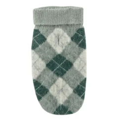 Outech Hoodie com Losangos Verdes para cães