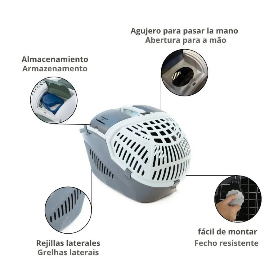 Outech Neila Transportadora especial carro para animais de estimação