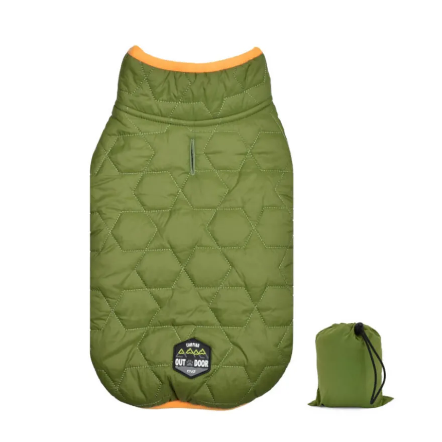 Outech Padded Star Casaco Verde para cães