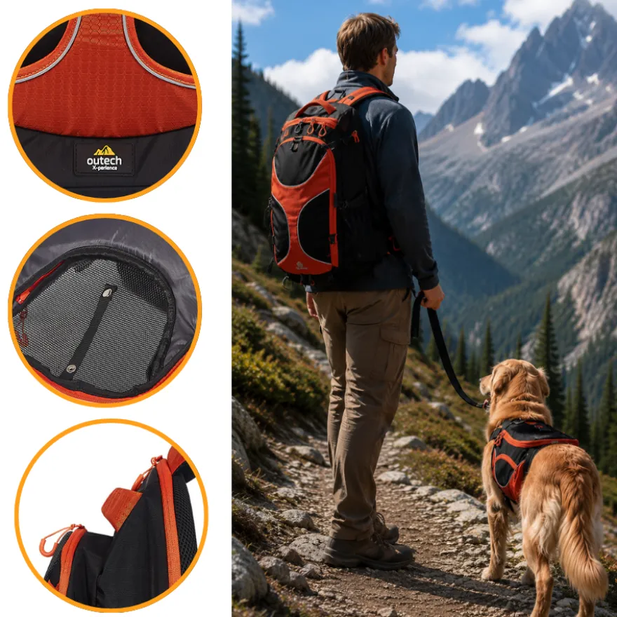 Outech X-perience Mochila Desportiva de transporte para cães e gatos