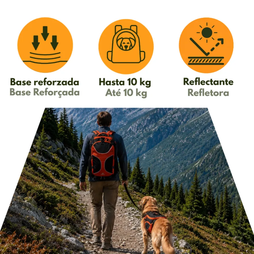 Outech X-perience Mochila Desportiva de transporte para cães e gatos