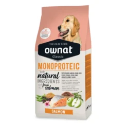 Ownat Classic Monoproteico Ração de salmão para cães