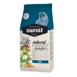 Ownat Classic Ração de peixe para gatos