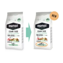 Ownat Grain Free Hypoallergenic Porco ração para cães