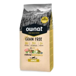 Ownat Just Grain Free Junior ração para cachorros