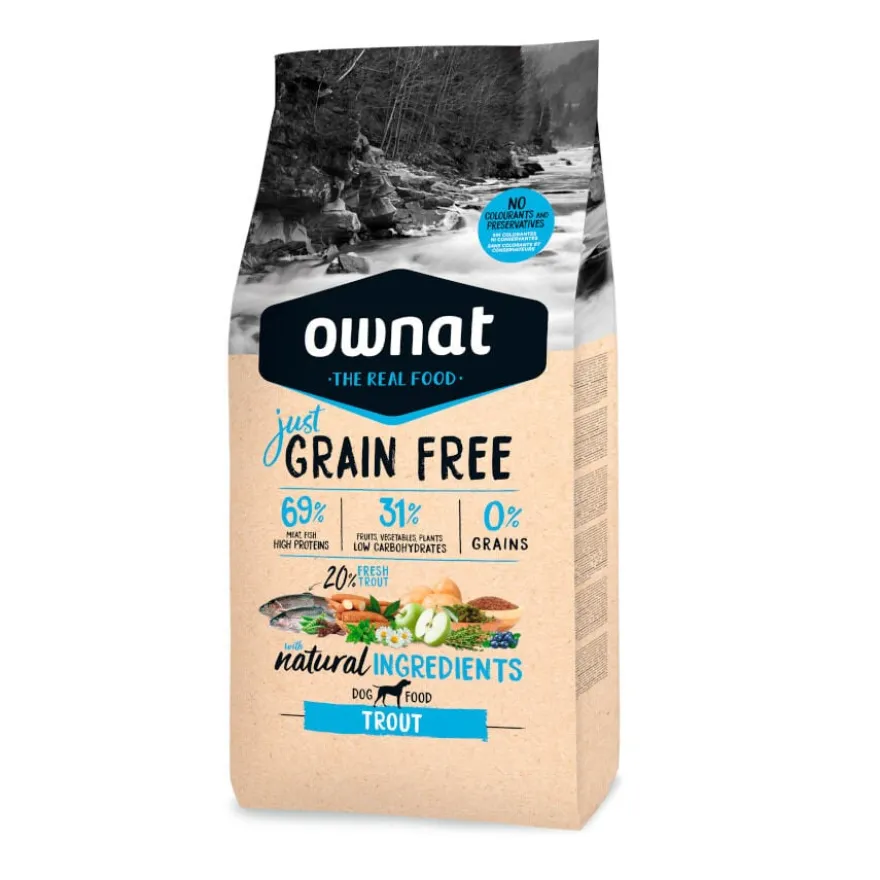 Ownat Just Grain Free Truta ração para cães