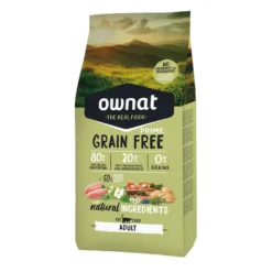 Ownat Prime Adult Ração de frango e peru para gatos