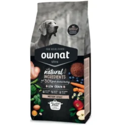 Ownat Ultra Medium Adult ração para cães