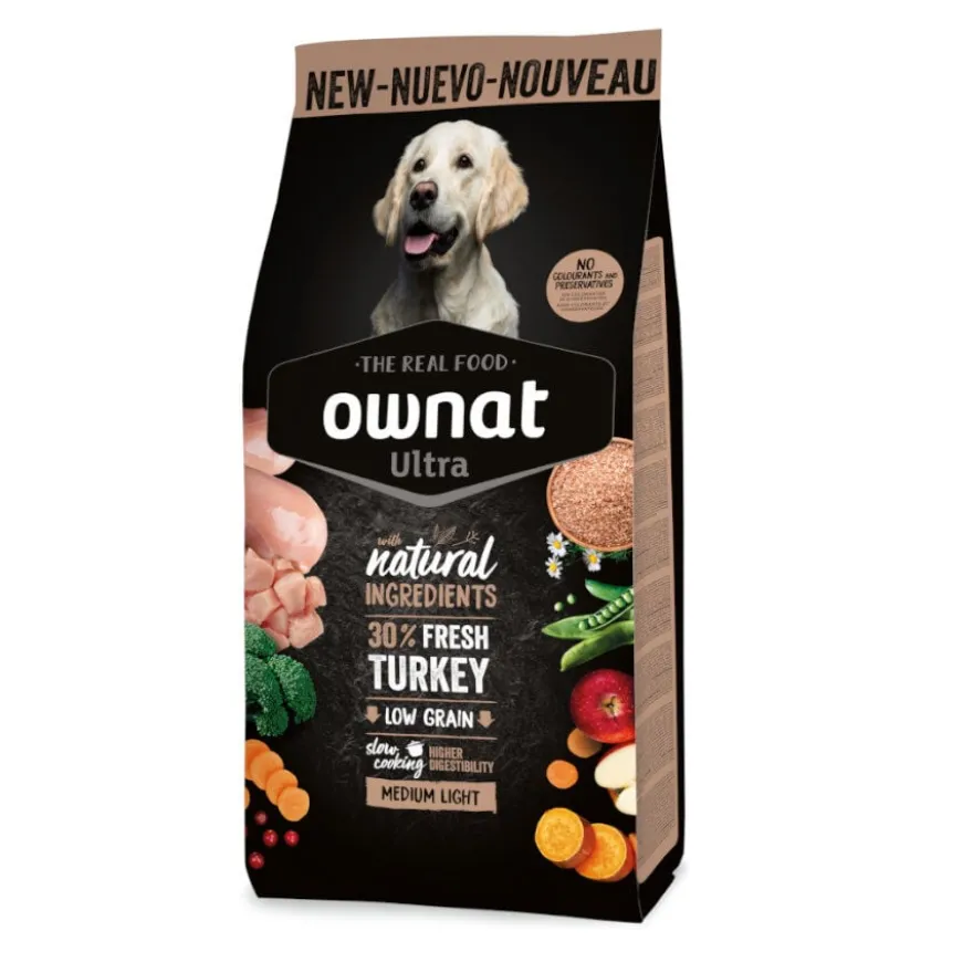 Ownat Ultra Medium Light ração para cães
