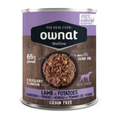Ownat Wetline Cordeiro e Batatas lata para cães