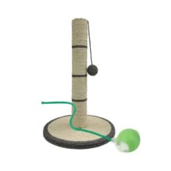 Pack Arranhador de Sisal e Bola Interativa para Gatos
