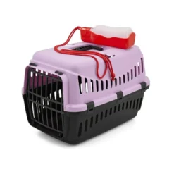 Pack de Viagem TK-Pet: Transportadora Senda Gipsy + Bebedouro Portátil para cães e gatos