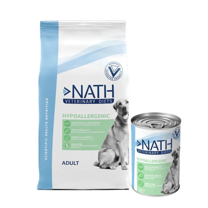 Pack Nath Hypoallergenic - ração e alimento húmido para cão