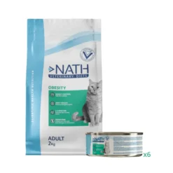 Pack Nath Obesity - ração e alimento húmido para gato
