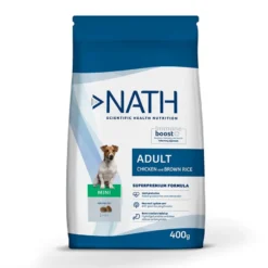 Pack Nath Ração Adult Mini Frango + Latas Monoprotein Vitela para Cães
