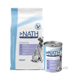 Pack Nath Struvite - ração e alimento húmido para cão