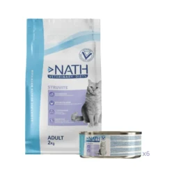 Pack Nath Struvite - ração e alimento húmido para gato