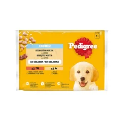 Pedigree Alimento húmido de frango e vaca com arroz em saqueta para cachorros