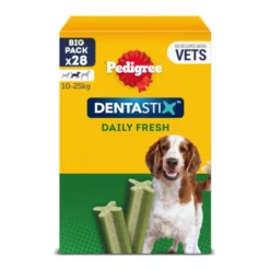 Pedigree Dentastix Fresh Snacks Dentários para Cães Médios