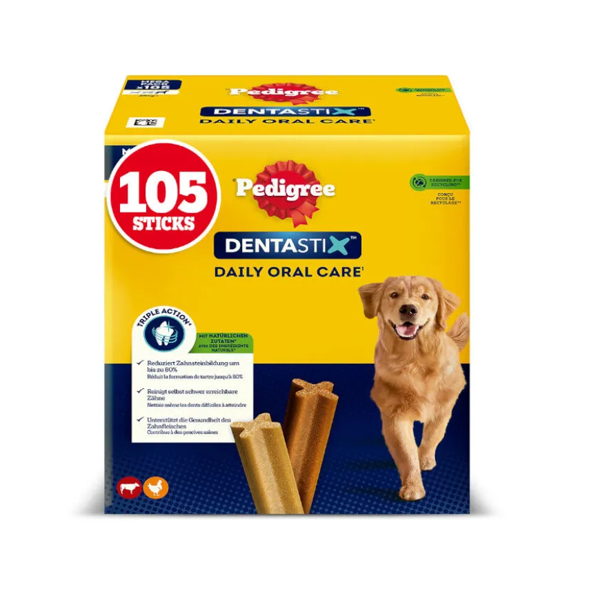 Pedigree Dentastix Snacks Dentários para cães de porte grande