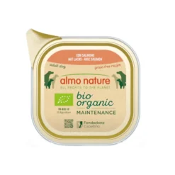 Petiscos para cães Almo Nature Bio Organic Maintenance sem grãos Salmão