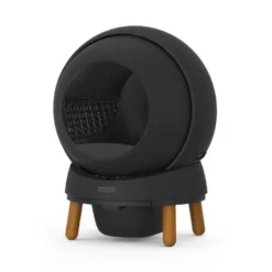 PetSafe SmartSpin Caixa de areia para gatos autolimpante preta