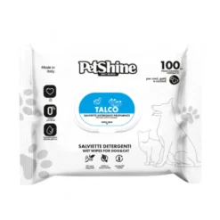 PetShine Toalhetes Húmidos Talco para cães - Pack Económico