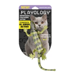 PLAYOLOGY PELUCHE LAGARTO BRILHANTE PARA GATOS