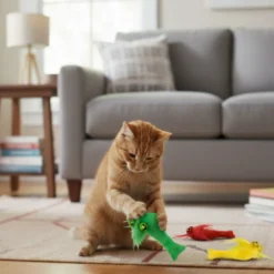PLAYOLOGY PELUCHE PEIXES DE FELTRO PARA GATOS