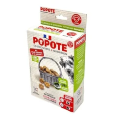 POPOTE Kit de Bolachas Caseiras de Pato para cães