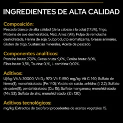 Pro Plan Adult All Sizes Light/Sterilised Peixe Branco ração para cães