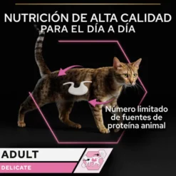 Pro Plan Adult Delicate Mousse de Peru em lata para gatos