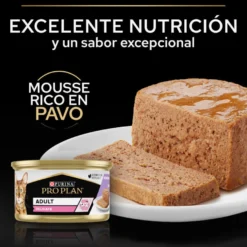 Pro Plan Adult Delicate Mousse de Peru em lata para gatos