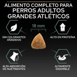 Pro Plan Adult Large Athletic Digestão Cordeiro ração para cães