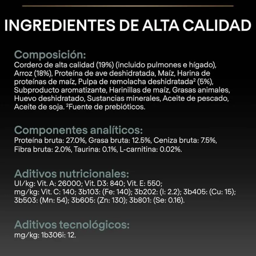 Pro Plan Adult Large Robust Digestão Cordeiro ração para cães
