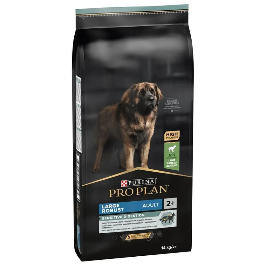 Pro Plan Adult Large Robust Digestão Cordeiro ração para cães