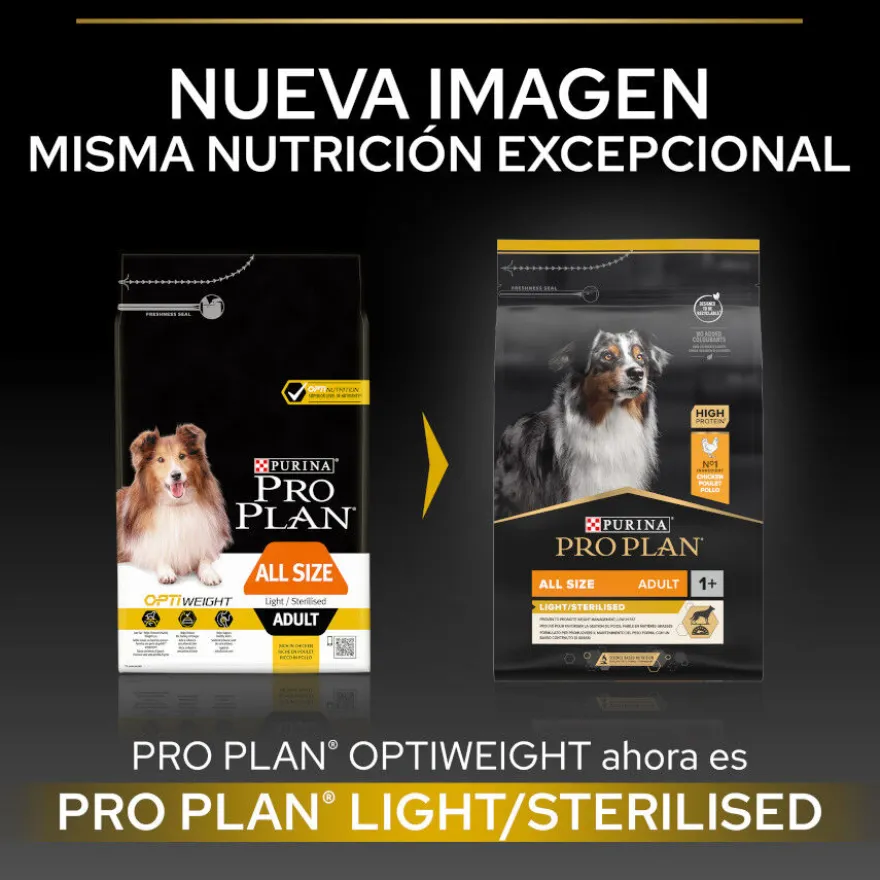 Pro Plan Adult Light/Sterilised Frango ração para cães