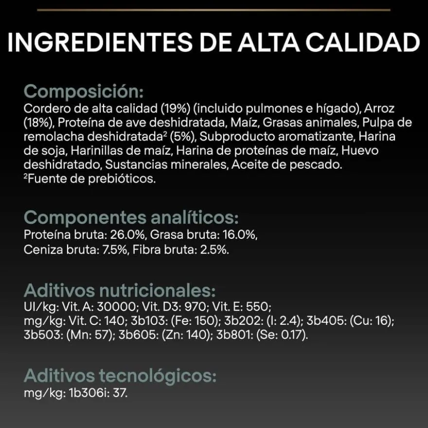 Pro Plan Adult Medium Digestão Cordeiro ração para cães