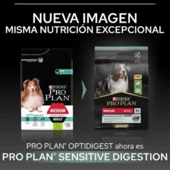 Pro Plan Adult Medium Digestão Cordeiro ração para cães