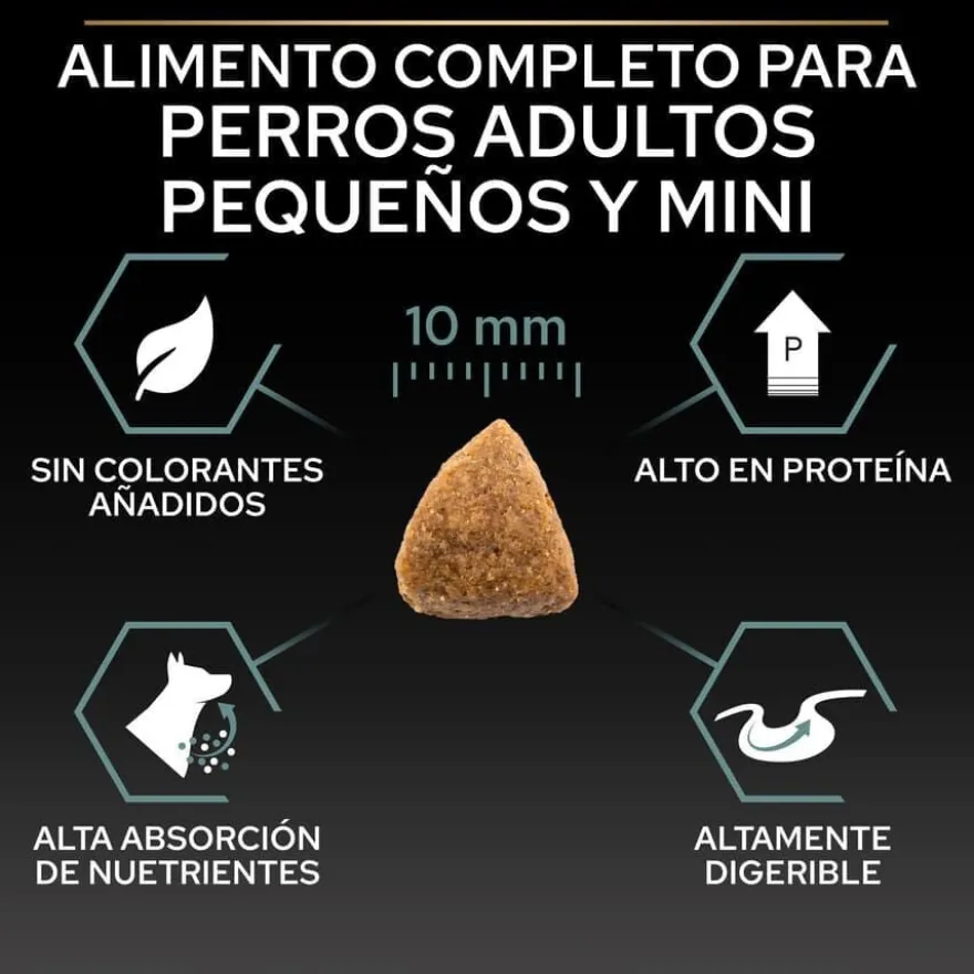 Pro Plan Adult Mini OptiDigest Cordeiro ração para cães
