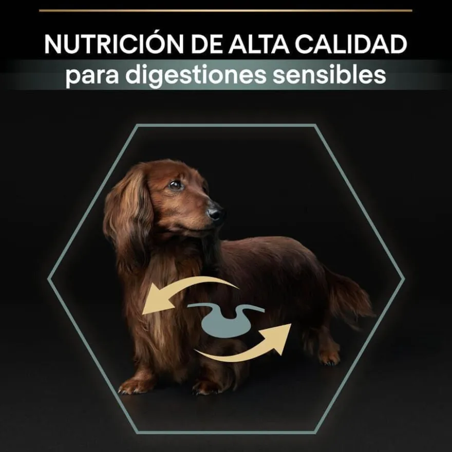 Pro Plan Adult Mini OptiDigest Cordeiro ração para cães
