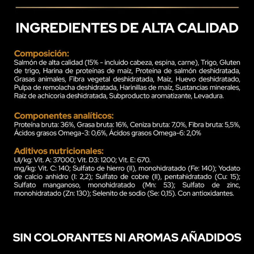 Pro Plan Adult OptiDerma Salmão ração para gatos