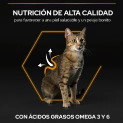 Pro Plan Adult OptiDerma Salmão ração para gatos
