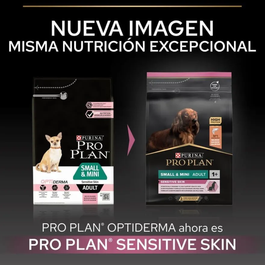 Pro Plan Adult Small e Mini Salmão Peles Sensíveis ração para cães
