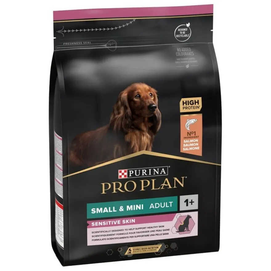 Pro Plan Adult Small e Mini Salmão Peles Sensíveis ração para cães