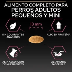 Pro Plan Adult Small e Mini Salmão Peles Sensíveis ração para cães