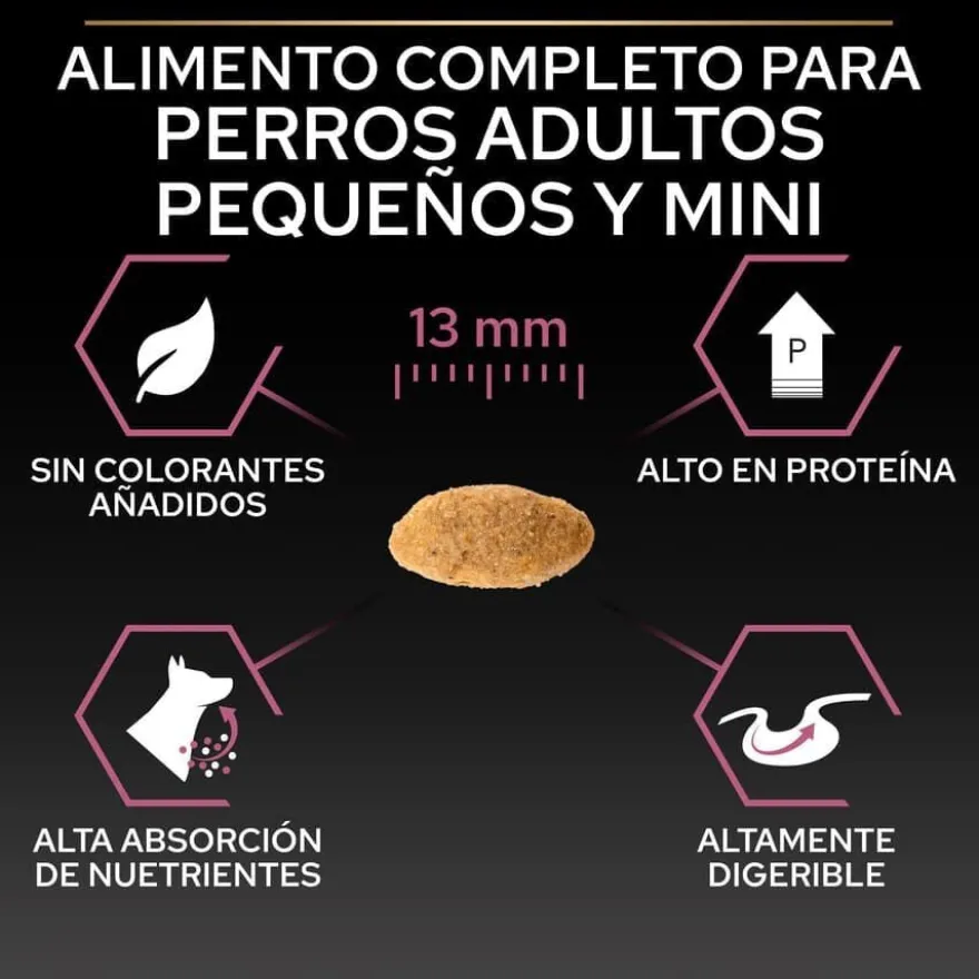 Pro Plan Adult Small e Mini Salmão Peles Sensíveis ração para cães