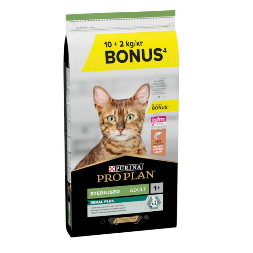 Pro Plan Adult Sterilized Salmão ração para gatos